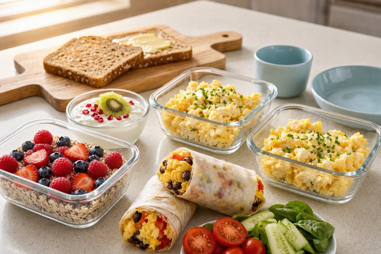 Easy Breakfast Meal Prep Ideas for a Healthy Week