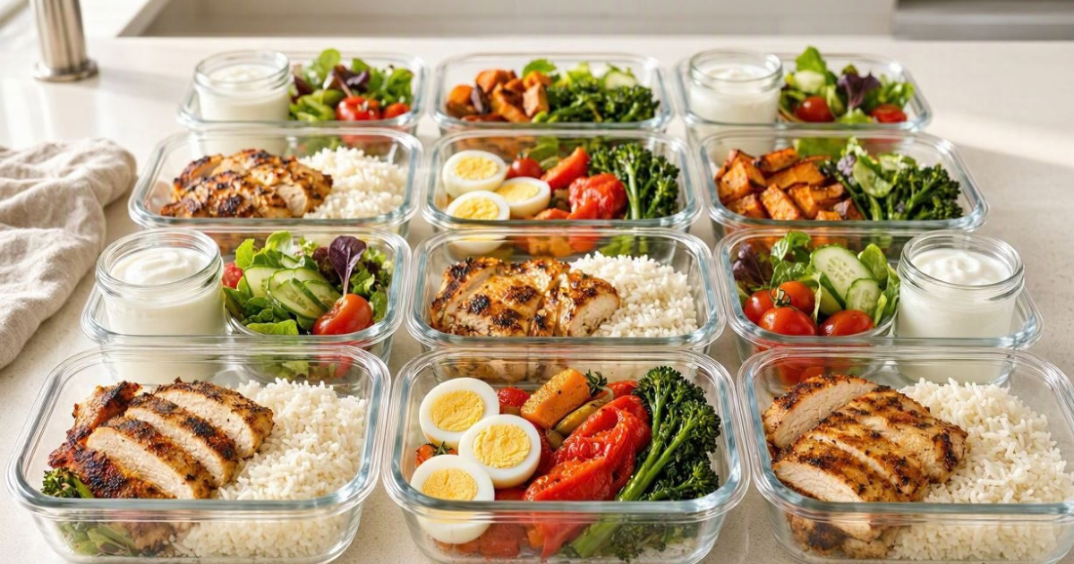 High Protein Meal Prep: Easy Ideas for the Week